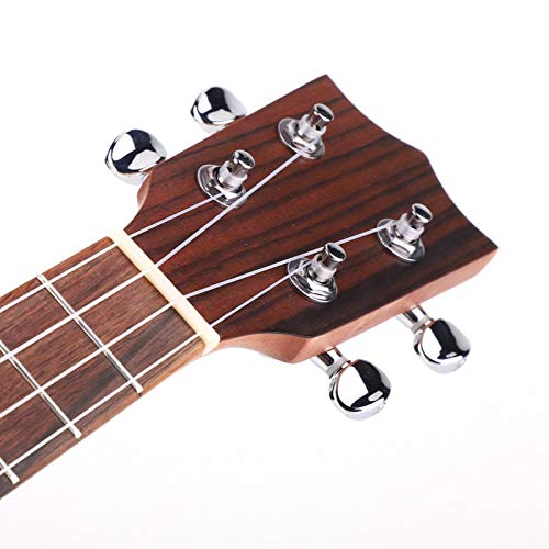 Ukulélé 4 cordes, Ukulélé en bois d’épicéa acajou 23 pouces 4 cordes Hawaii Guitar Tuner Picks Strap Set - Les Beatles, Paul McCartney, John Lennon, RIngo Starr, George Harrison Ukulélé 4 cordes, Ukulélé en bois d'épicéa acajou 23 pouces 4 cordes Hawaii Guitar Tuner Picks Strap Set – Image 8