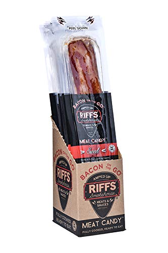 Bacon On The Go - Riffs Smokehouse 12 Slice Carton: Sweet