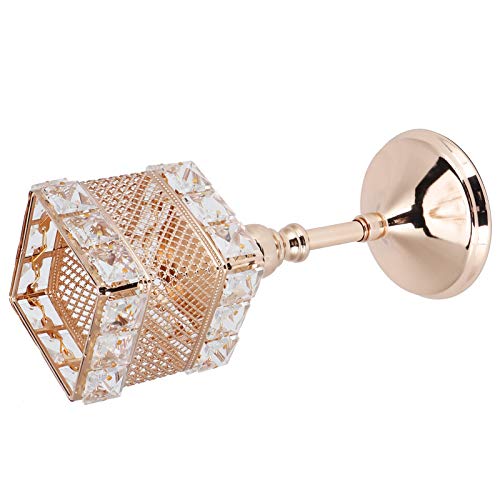 Pilar Castiçais, Castiçais, Cristal Conjunto de castiçais Melhor presente de casamento para Natal An