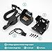 Accessoryway Replace KVC-14 Travel Car Charger Compatible with Kenwood TK-2140 TK-3140 TK-2160 TK-3160 TK-3170 TK-2360 TK-3360 NX-220 NX-320 radios Portable Car Charger Base KNB-57L KNB-55L KNB-26N