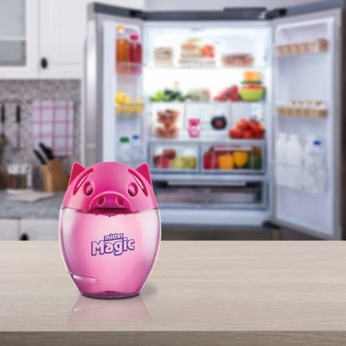 Miniatura 3 de Mister Magic Absorbedor de olores para refrigerador, gel de fórmula de vinagre natural, desodorante de nevera inodoro, neutraliza los olores de los