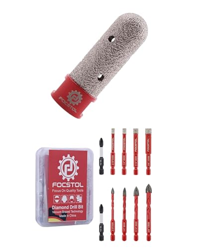Foret diamant carrelage FOCSTOL contre la casse des dalles