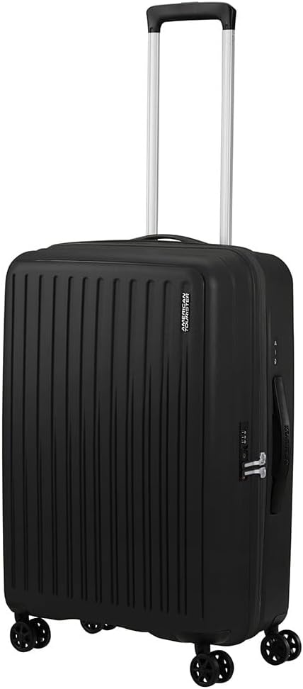American Tourister REJOY-SPINNER 68/25 TSA TRUE BLACK Valiz,68 cm
