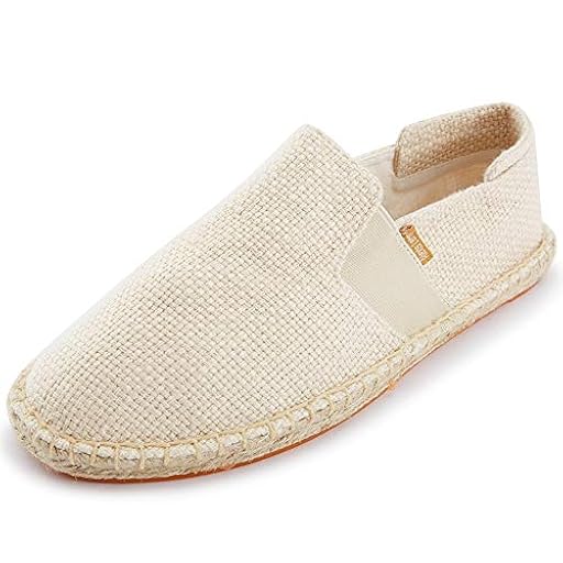 Alexis Leroy Alpargatas de Lona de Hombre Beige 42 EU | Ya disponible en tu tienda friki favorita! En mundofriki.es!