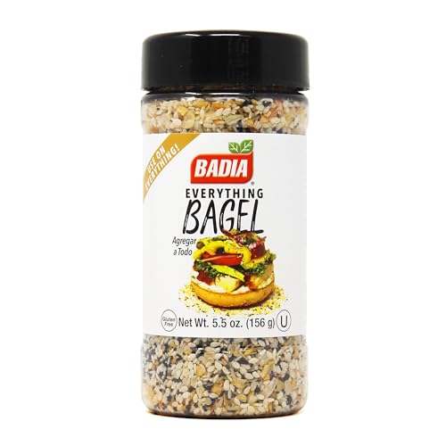 Badia - Everything Bagel Seasoning - 156g 5.5oz (Pack of 1 (156g))
