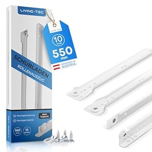 Living-Tec BP-032 Schubladenauszüge 10 Paar