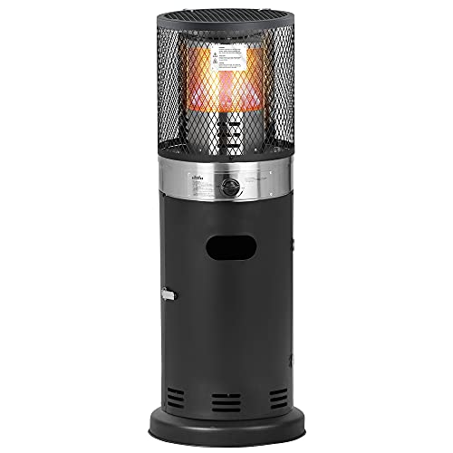 Patio Heater Outdoor Cylinder Heater BIGHORN Gas Patio Heater Portable Propane Patio Heater 6 KW...