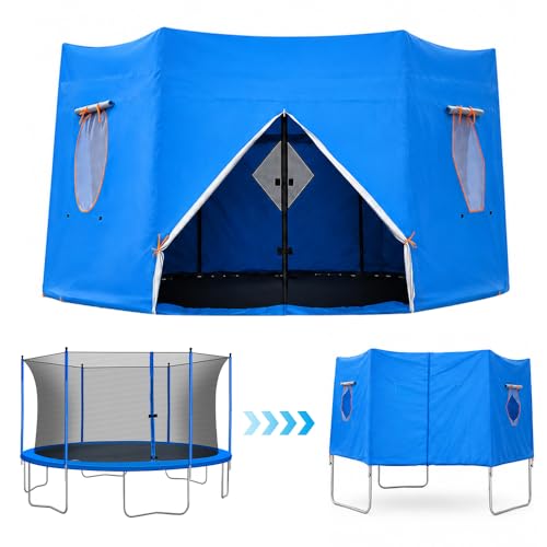 Housse de trampoline pour protection contre le soleil imperméable et résistante aux UV