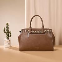 Montana West Structured Satchel Bag for Women, Top Handle Crossbody Purse — image 6