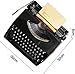 Classic Nostalgia Typewriter,Traditional Portable Manual Typewriter,Normal Use Vintage Typewriter,Literary Retro Collection Gift for Notes, Letters, Creative Writing