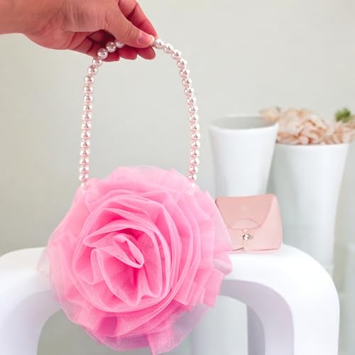 Image of Expo International Decorative Matte Tulle, Roll /Spool of 6 Inch x 25 Yards (Pack of 2), Polyester-Made Tulle Fabric, Matte Finish, Lightweight, Versatile, Washable, Easy-to-Use, Fuchsia