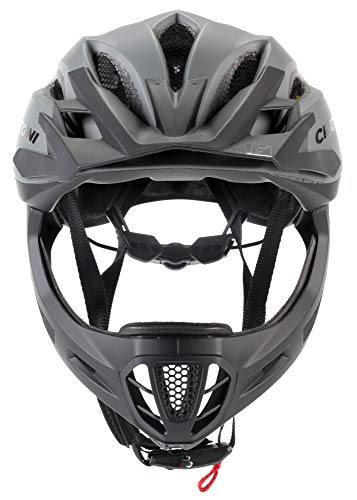 Cratoni Maniac Casque de vélo Anthracite/Noir Brillant S/M 52-56 cm Mixte - Image 3