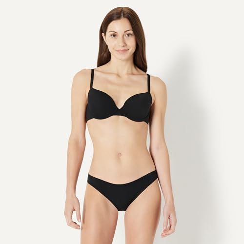 Image of Amazon Essentials Women's Microfibre Demi Cup Bra, Pack of 2