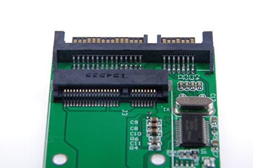 KNACRO Mini PCIe mSATA SSD to 2.5" SATA and USB 2.0 Adapter Card Dual Interface