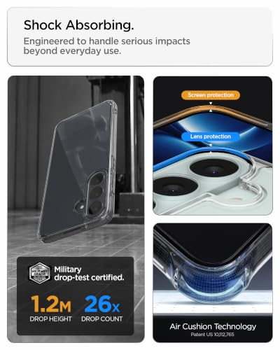 Image of Spigen Ultra Hybrid Case for Samsung Galaxy S26 FE, Crystal Clear