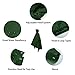 longsinger Rain Ponchos for Adults, Waterproof Rain Poncho with Hood and Arms for Hiking, Hunting, Outdoor, Olive Green