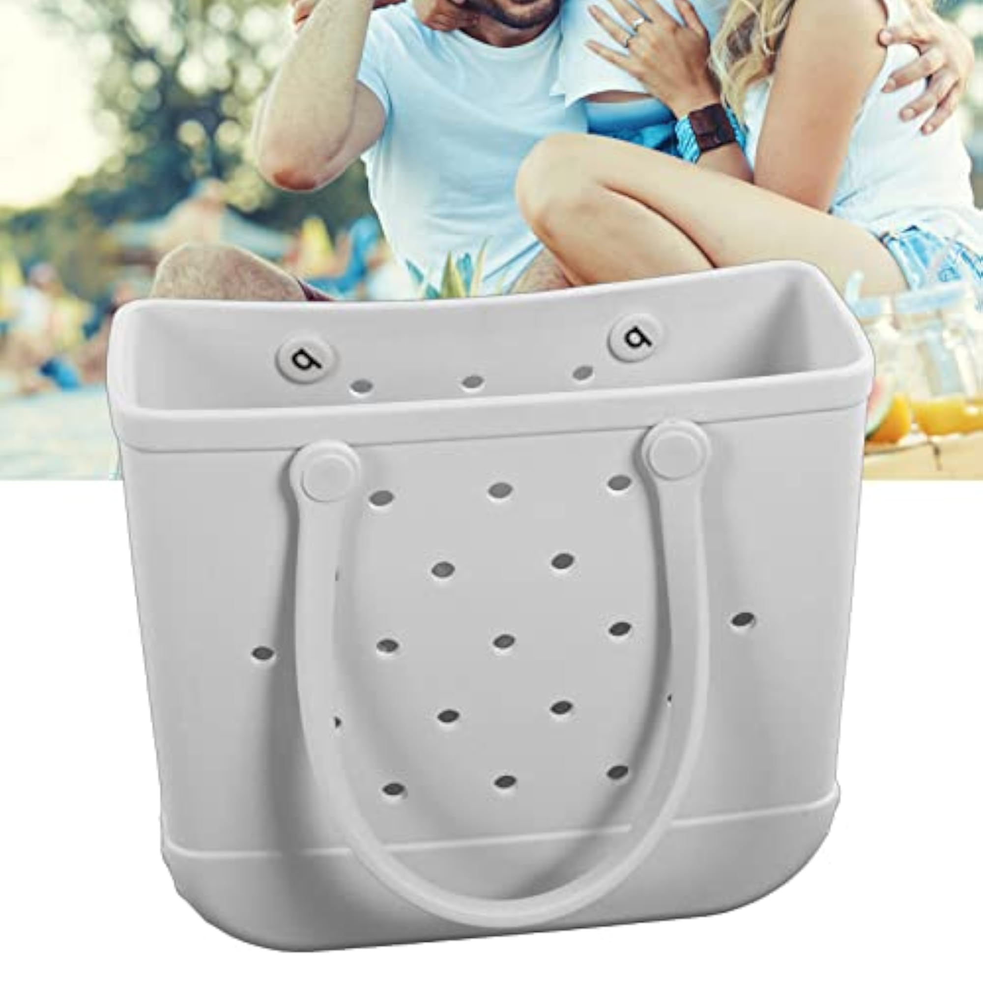 EVA Material Beach Tote Bag, Stylish Summer Essential