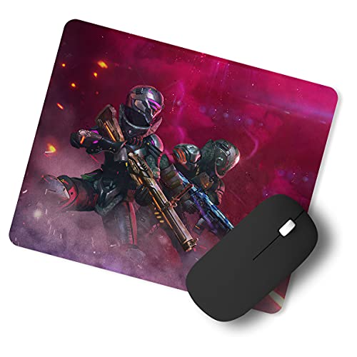 Image of Chiraiyaa Robot Fighter Designer Printed Premium Mouse pad with Anti-Skid Base and Smooth Gliding (9 in x 7.5 in)