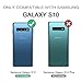 WeLoveCase Galaxy S10 Wallet Case - Hidden Mirror, Credit Card Holder, Shockproof Heavy Duty Protection, Mint Green