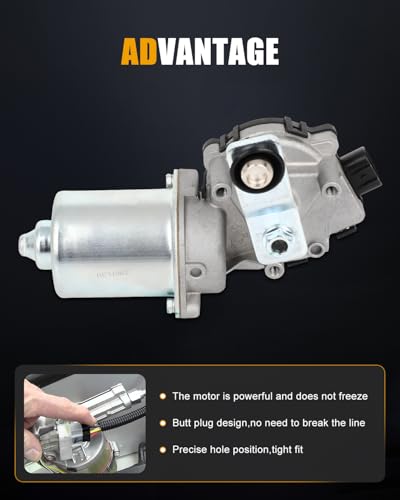 Image of ROADFAR Front Windshield Wiper Motor Replacement fit for 2010-2015 for Lexus for RX450h,2007-2015 for Mazda for CX-9,2007-2013 for Suzuki for Grand Vitara OE: 76505TM8A01,8250A057,TD1167340