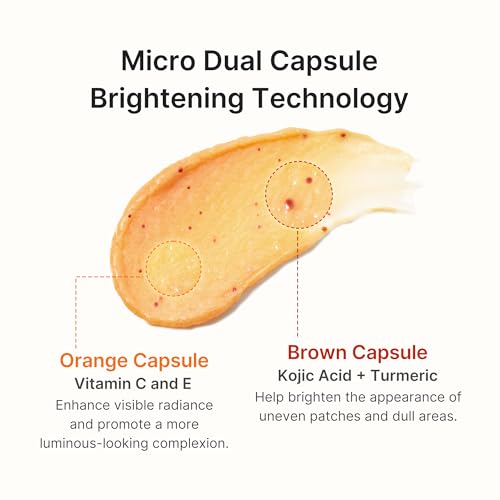 Image of medicube Facial Cleanser Turmeric Capsule Foam Cleanser | for Balancing Uneven Skin Tone & Texture | Fade Appearance of Uneven Patches & Ideal for Use After Spot Care | Korean Skincare, 4.23 oz