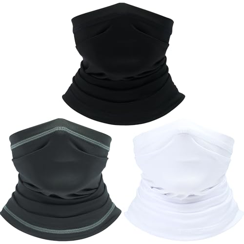 Image of UV Protection Cooling Neck Gaiter Face Mask Scarf for Men - Windproof Neck Cover Bandana Neck Warmer Mask