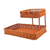 Sûr et facile à nettoyer : conçu pour durer et facile à nettoyer, ce plateau conserve sa forme et sa fonctionnalité sur une utilisation à long terme, panier pour collations, panier à