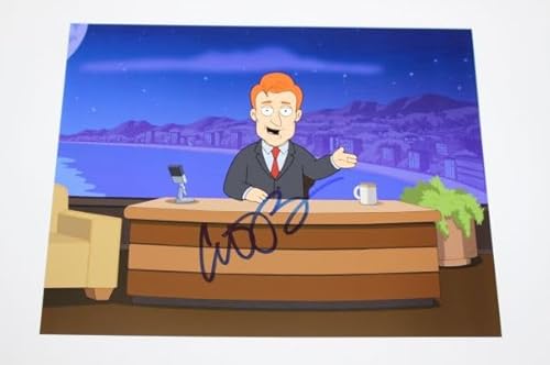 The Simpsons Conan O'Brien Signed 8x10 Photo Loa