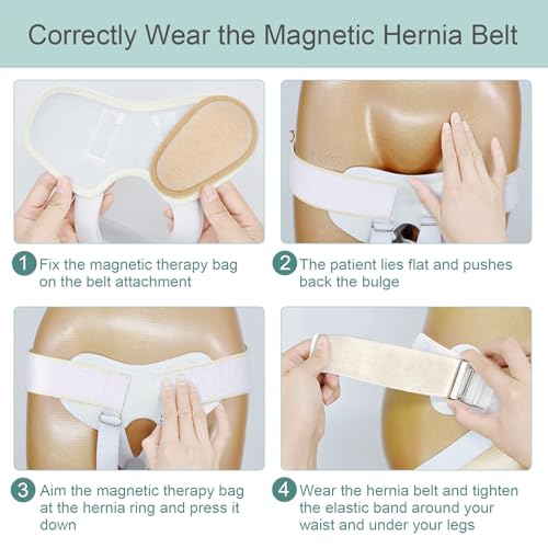 Faja Hernia con Terapia Magnética, Talla Mediana miniatura 7