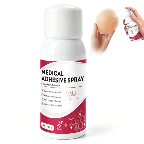 Breast Form Adhesive Strong Fits Waterproof Durable Easy to Remove