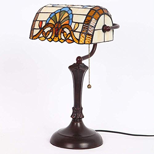 Lampe de bureau rétro en verre éliminez l'éclairage agressif avec le culot E27