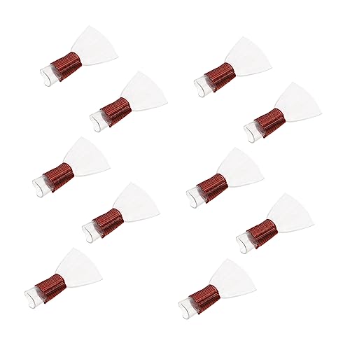 NULYLU 10 Pcs Reeds for Musical Instrument Accessory Plastic Lisa Reed for Wind Flute