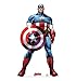 Advanced Graphics Captain America Life Size Cardboard Cutout Standup - Marvel's Avengers Animated