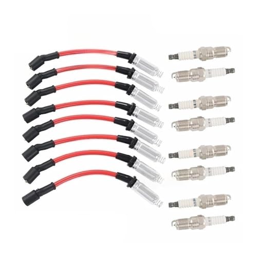 Kit bougies iridium et câbles premium pour moteur V8 Chevy Silverado et Yukon