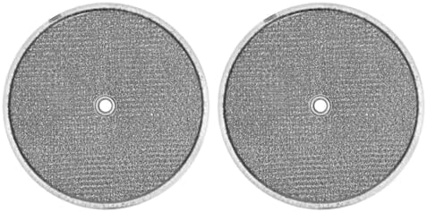 American Metal Filter Company Grease Filter - 9-1/2" x 3/32" Round with Grommet - Pack of 2 - Wash and Reuse - HVAC Air Filter - Compatible with 99010042, S99010042, 12520-000, 27140-900, RF203