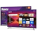 Roku Smart TV – 75-Inch Plus Series, Mini-LED TV – RokuTV with Enhanced Voice Remote – Flat Screen 4K QLED Television with Dolby Vision & Wi-Fi for Streaming Live Local News, Sports
