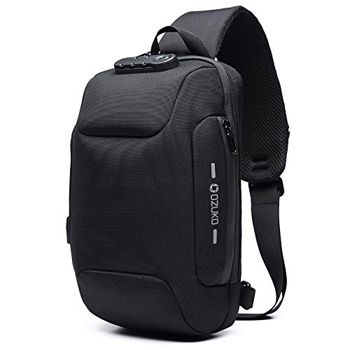 Mochila Ozuko Original Com Saída De Cabo Usb E Cadeado