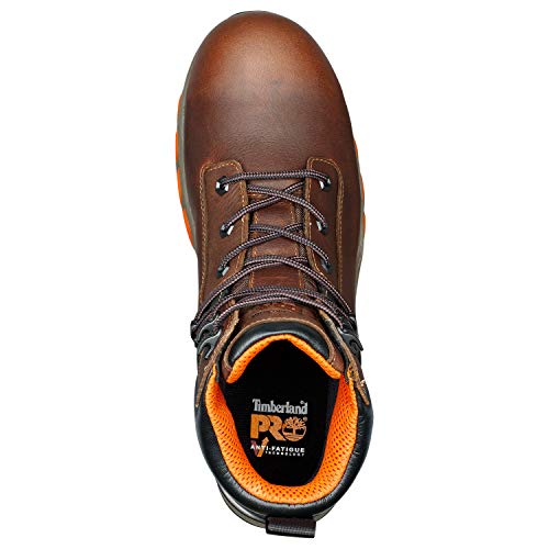 Bota industrial masculina impermeável Timberland Pro Hypercharge 15 cm com bico composto