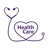 Gravuraufkleber Gesundheitssymbol medizinisches Gesundheitslogo Apotheke 54x64,8cm kann geändert und mit Informationen versehen werden L Violett