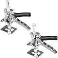 Arm Hand Tool Jack, Labor-Saving Arm, Door Wall Panel Lifting Cabinet Jack, Wall Tile Height Adjuster, Multifunctional Jack All-Steel Ceramic Tile Height Adjustment Lifting Device, Men's Gift 2PCS