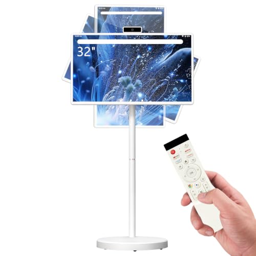 Image of 32 inch FHD Smart Portable TV 1080P Touchscreen Android 15 OS,6G +128GB Storage