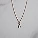 Make A Wish Necklace, 18K Gold Plated Wishbone Pendant Necklace, Good Luck Jewelry For Him And Her (Mini)