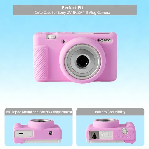 Funda de silicona para cámara Sony ZV-1F y ZV-1 II miniatura 3