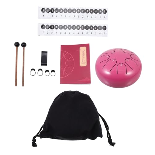 Sosoport Steel Tongue Drum Hand Drum for Boys and Girls Adults Creative Instrument for Music Meditation Yoga