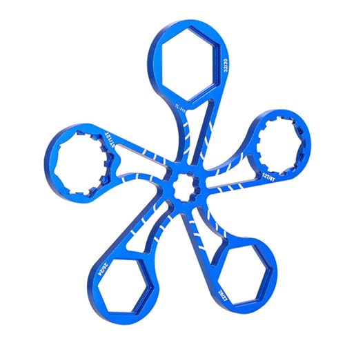 ZHIZHOUNEY Mountain Bicycles Front Fork Removal Wrench Spanner Shock Absorbers Caps Mountain Bike Repair Tool Cycling Accessory