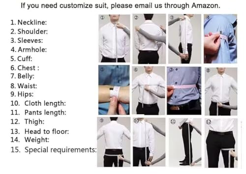 Mens Suit for Wedding Tuxedo Prom Suit 2 Piece Men Slim Fit Suits for Men Formal Dinner Party Set2