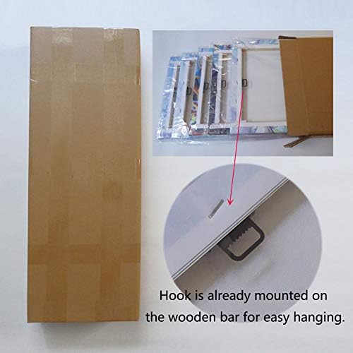 Miniatura 6 de Imágenes de decoración de pared de unicornio rosa para habitación de niñas, dormitorio, baño, arte de pared lindo de sirena, flamenco, acuarela,