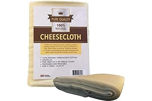 Premium Unbleached Cheesecloth: Your Culinary and Crafting Essential