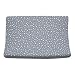 JANABEBE Sábana para cambiador ajustable (WHITE STAR, 80 X 50 CM)