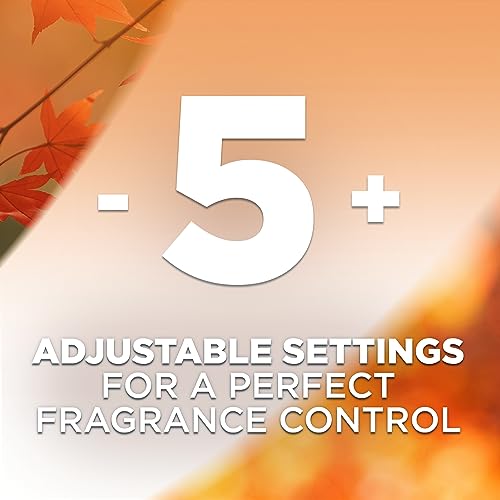 Image of Air Wick Plug In Scented Oil Refill, 10ct, Bonfire & Crisp Fall Air + Brown Sugar & Vanilla, Essential Oils, Air Freshener.